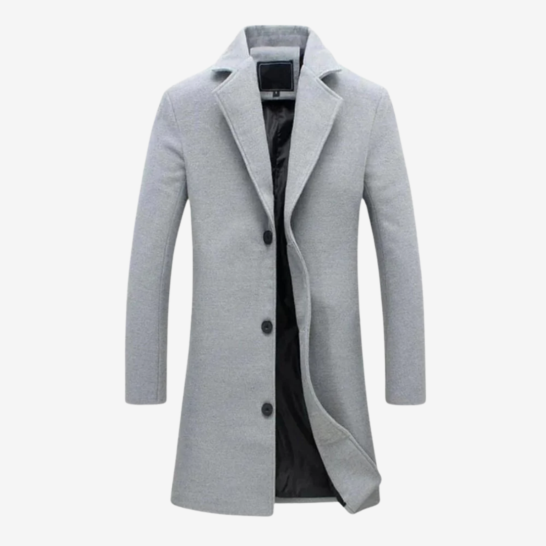 VALERIQUE | Manteau Long d’Hiver pour Homme – Doublure Thermique