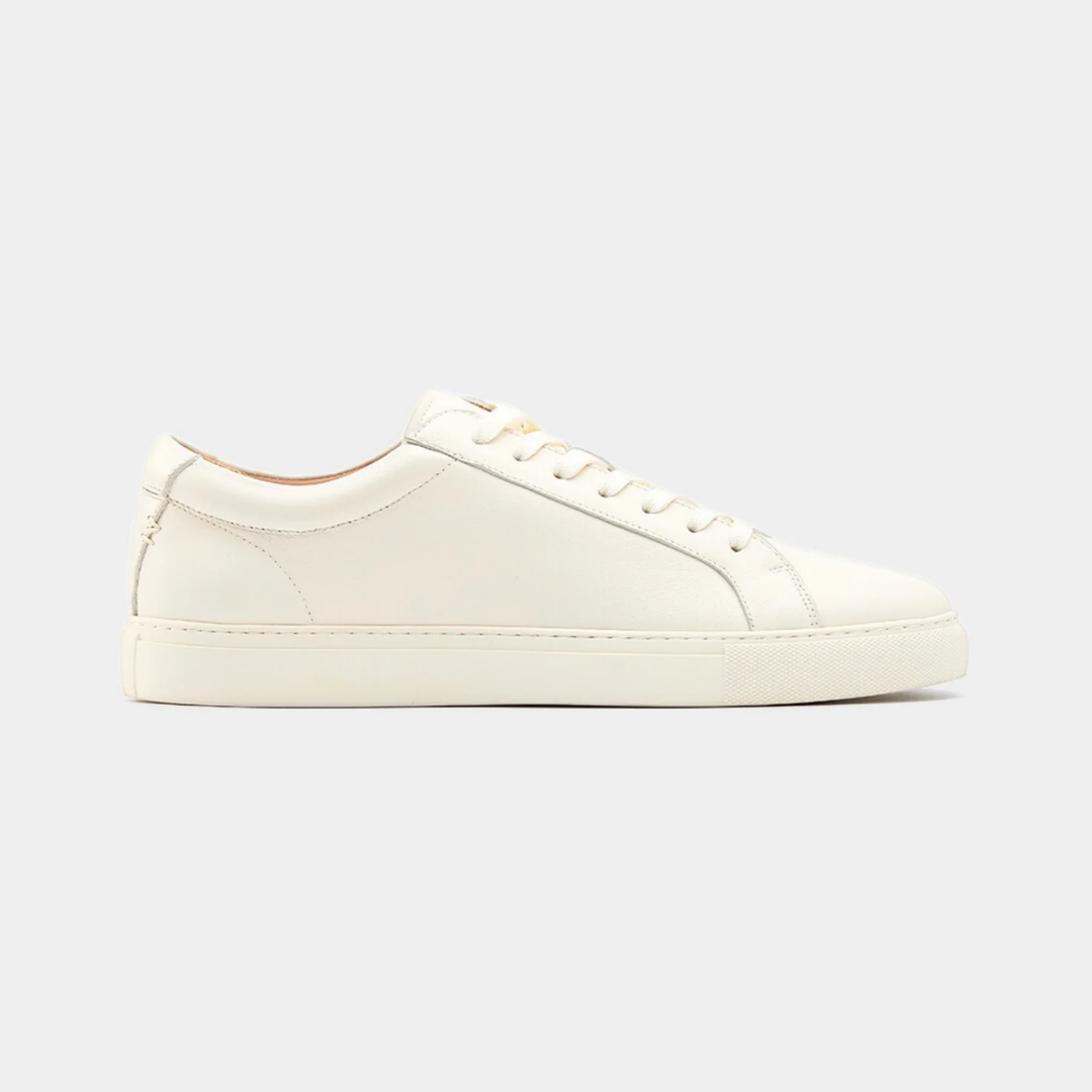 VALERIQUE | Baskets Minimalistes en Cuir de Vachette pour Homme – Qualité