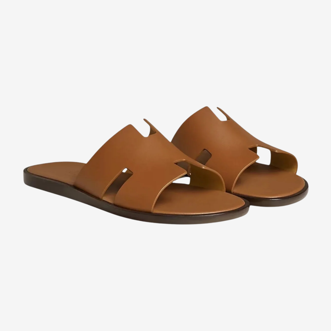 VALERIQUE | Sandales Classiques en Cuir pour Homme – Confort Intemporel