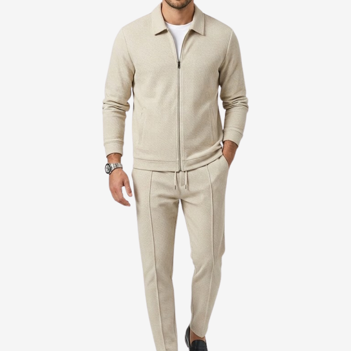 VALERIQUE | Ensemble Veste Zippée et Pantalon pour Homme