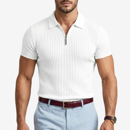 VALERIQUE | Polo à Manches Courtes pour Homme – Col Classique et Coupe Régulière