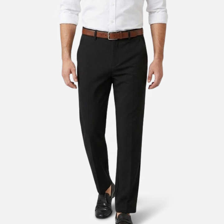 VALERIQUE | Pantalon Extensible en Coton pour Femme – Coupe Ajustée