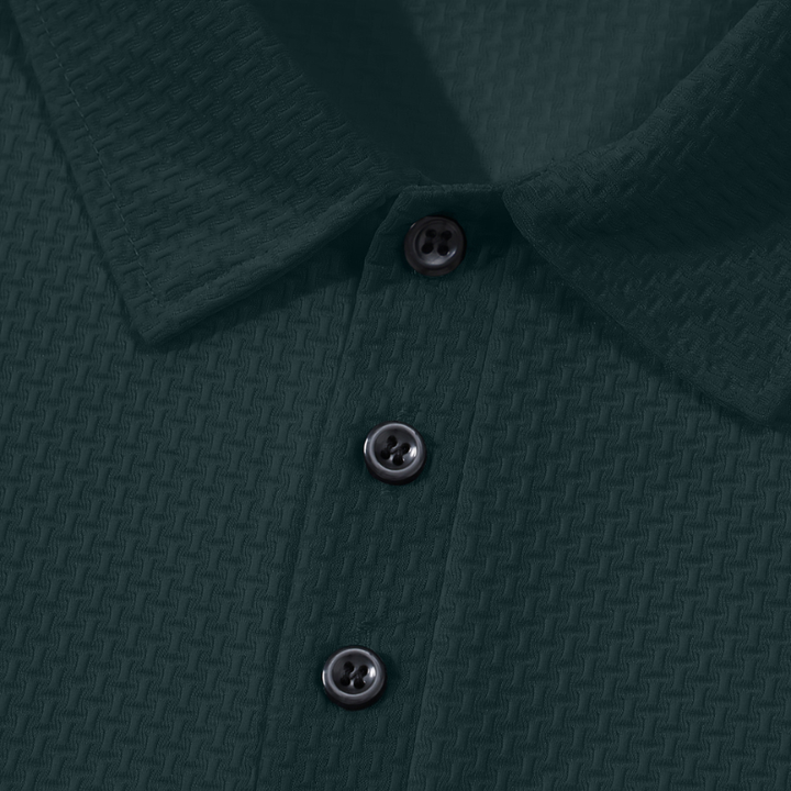VALERIQUE | Chemise à Manches Courtes pour Homme – Col Revers et Coupe Classique
