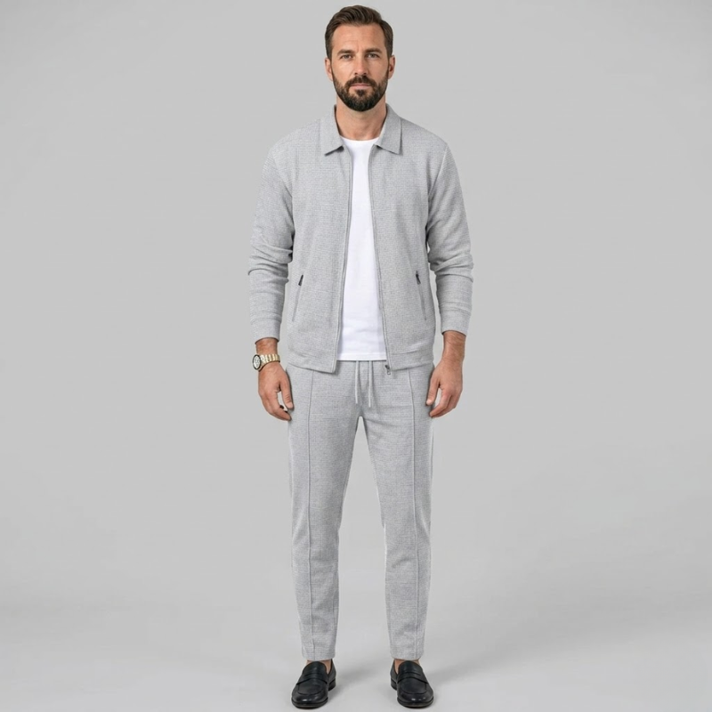 VALERIQUE | Ensemble Veste Zippée et Pantalon pour Homme