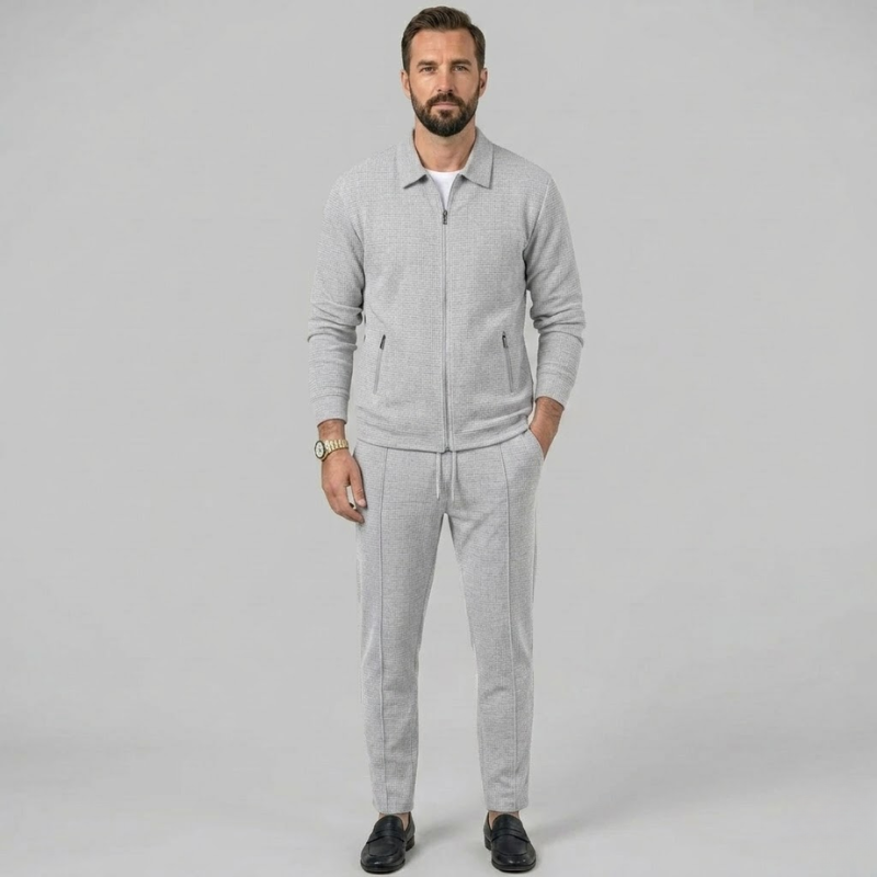 VALERIQUE | Ensemble Veste Zippée et Pantalon pour Homme