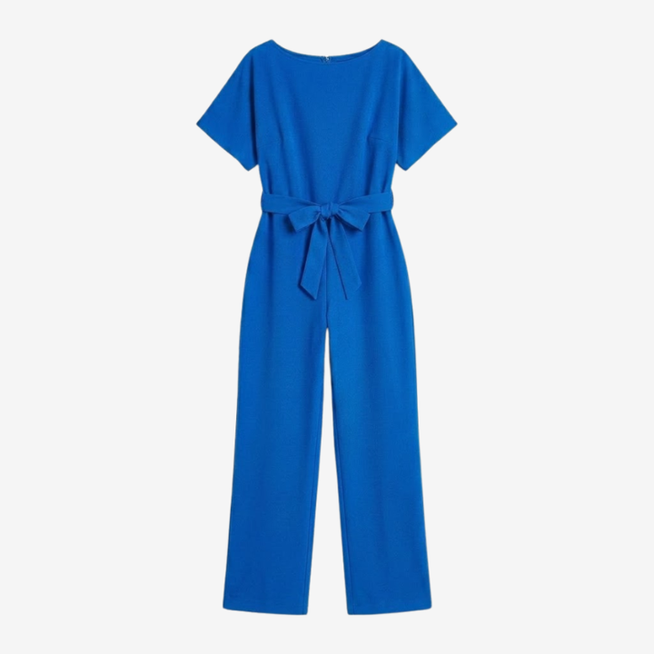 VALERIQUE | Combinaison en Coton Léger pour Femme – Taille Marquée et Jambes Larges