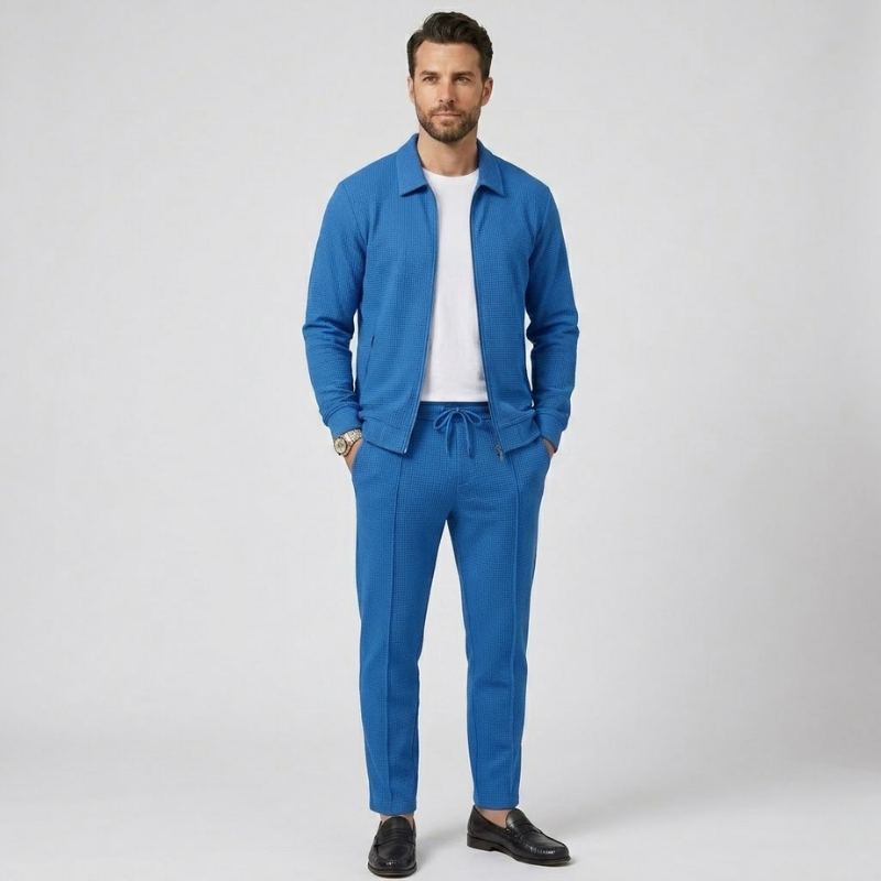 VALERIQUE | Ensemble Veste Zippée et Pantalon pour Homme