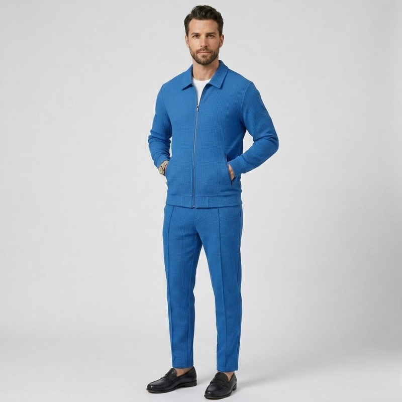 VALERIQUE | Ensemble Veste Zippée et Pantalon pour Homme