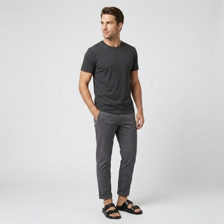 VALERIQUE | Sandales à Double Boucle pour Homme