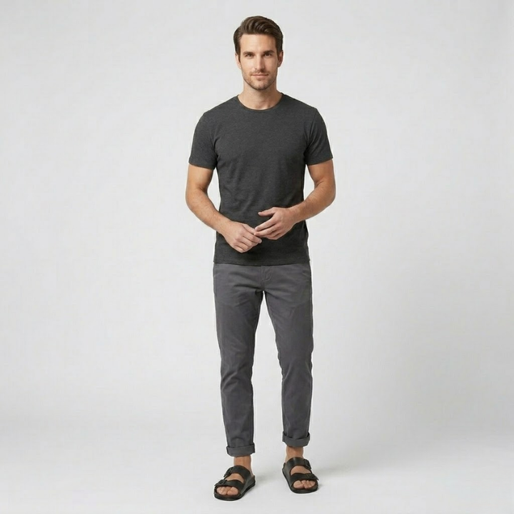 VALERIQUE | Sandales à Double Boucle pour Homme