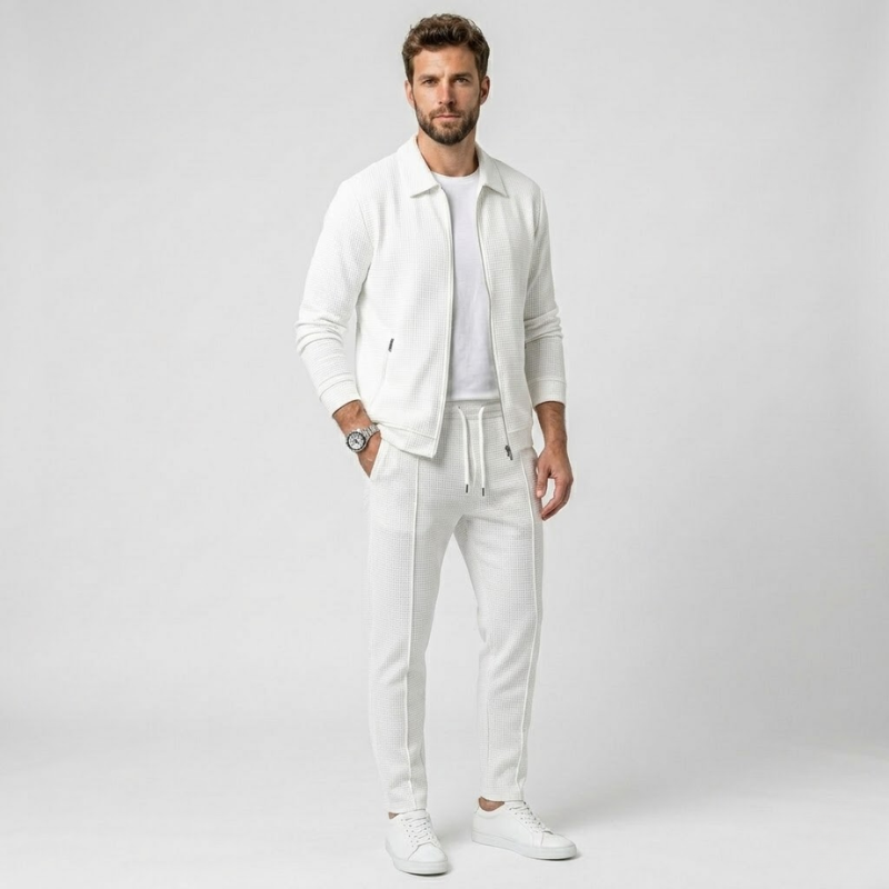 VALERIQUE | Ensemble Veste Zippée et Pantalon pour Homme