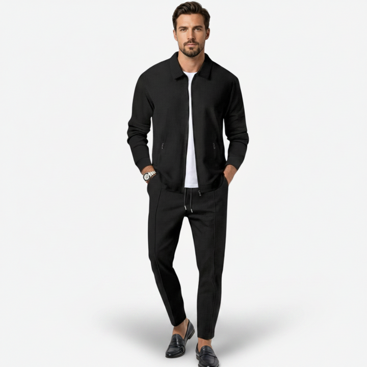 VALERIQUE | Ensemble Veste Zippée et Pantalon pour Homme