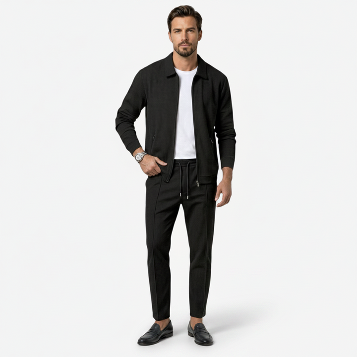 VALERIQUE | Ensemble Veste Zippée et Pantalon pour Homme