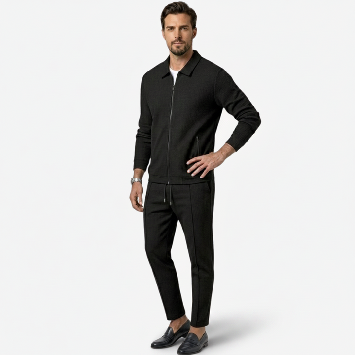 VALERIQUE | Ensemble Veste Zippée et Pantalon pour Homme