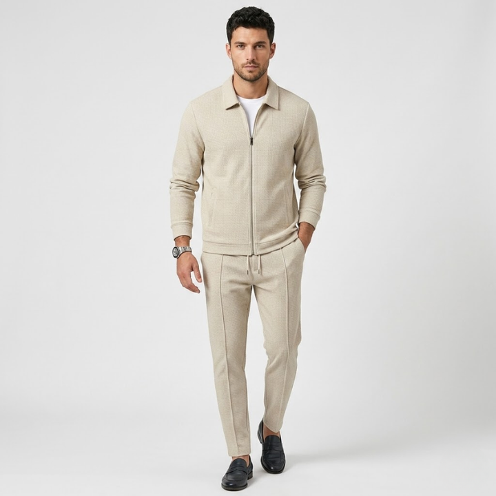 VALERIQUE | Ensemble Veste Zippée et Pantalon pour Homme