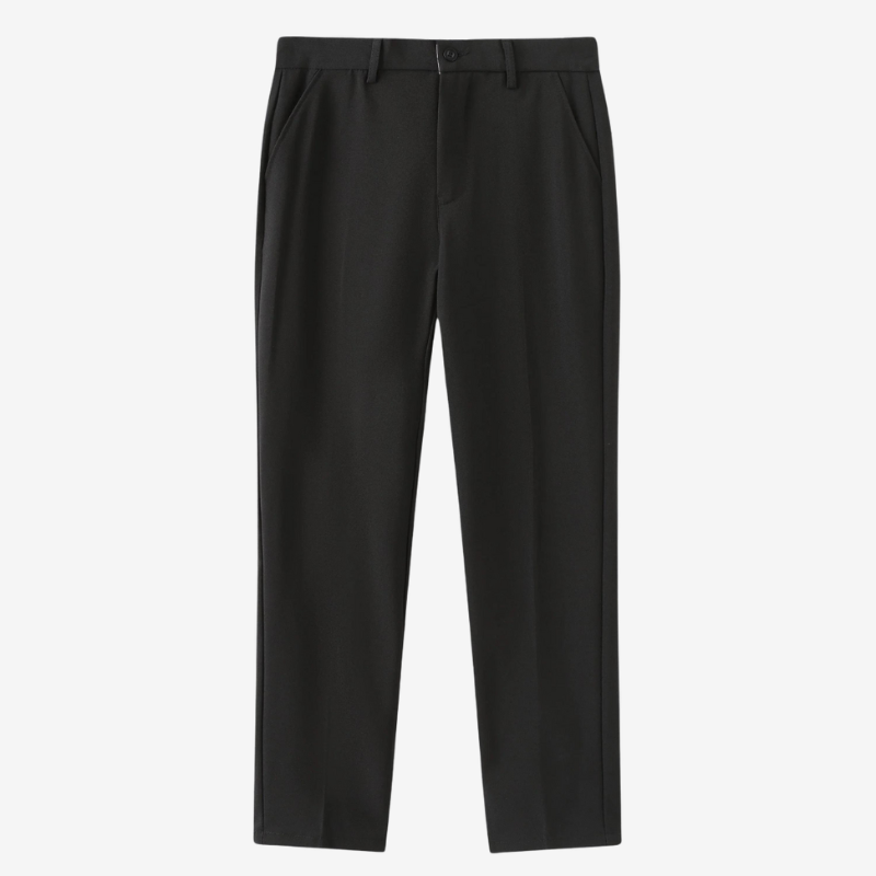VALERIQUE | Pantalon Extensible en Coton pour Femme – Coupe Ajustée