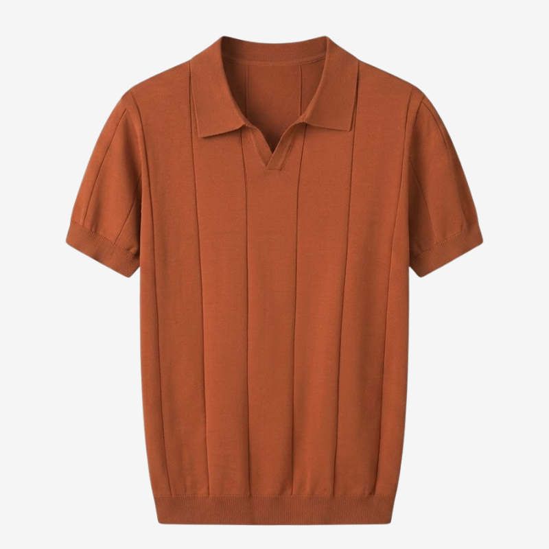 VALERIQUE | Polo en Coton pour Homme – Manches Courtes et Coupe Ajustée