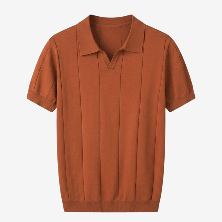 VALERIQUE | Polo en Coton pour Homme – Manches Courtes et Coupe Ajustée
