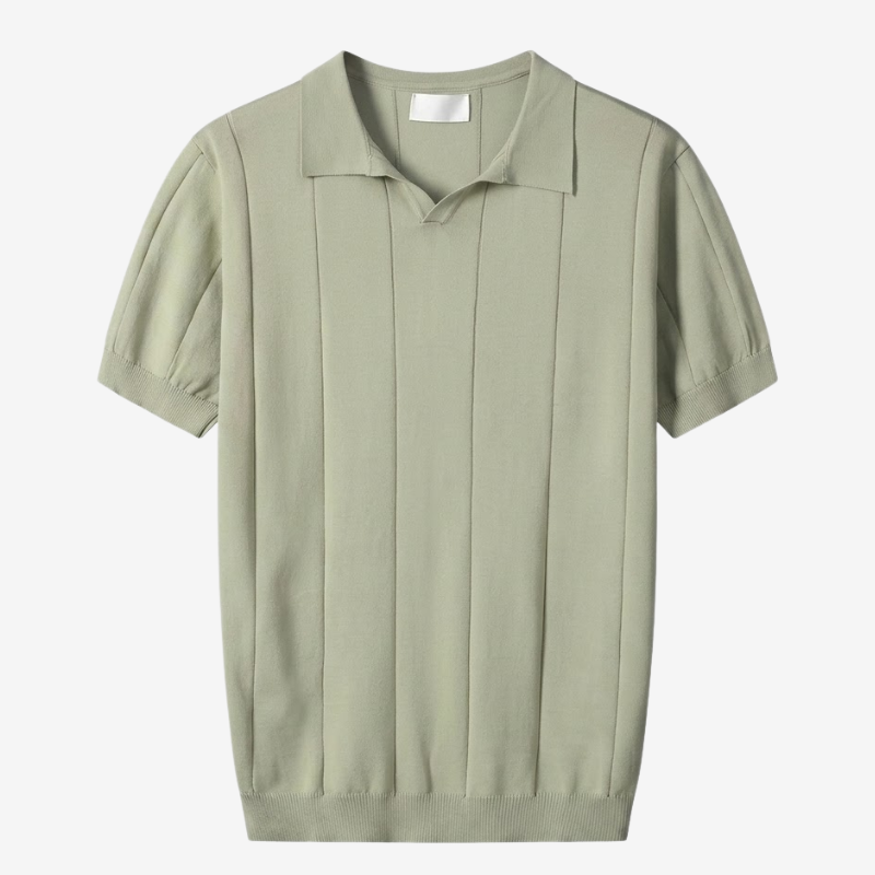 VALERIQUE | Polo en Coton pour Homme – Manches Courtes et Coupe Ajustée