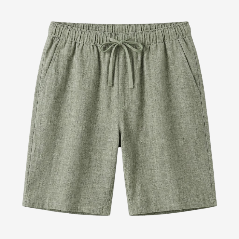 VALERIQUE | Short en Lin Léger pour Homme – Coupe Ample