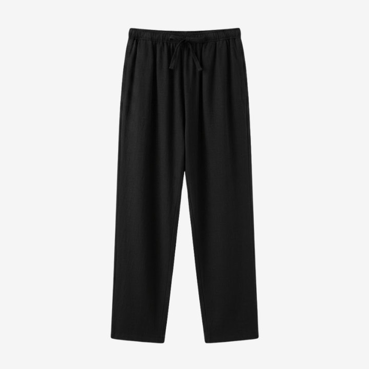 VALERIQUE | Pantalon en Lin Léger pour Homme – Coupe Ample