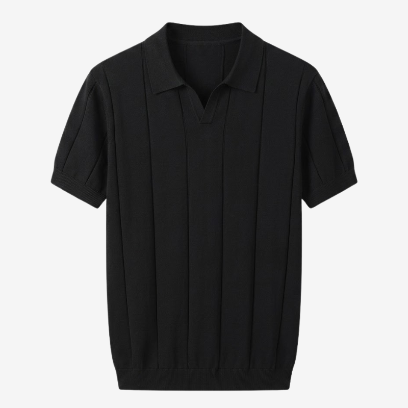 VALERIQUE | Polo en Coton pour Homme – Manches Courtes et Coupe Ajustée