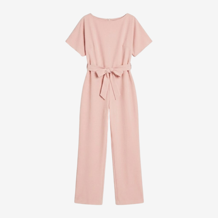 VALERIQUE | Combinaison en Coton Léger pour Femme – Taille Marquée et Jambes Larges
