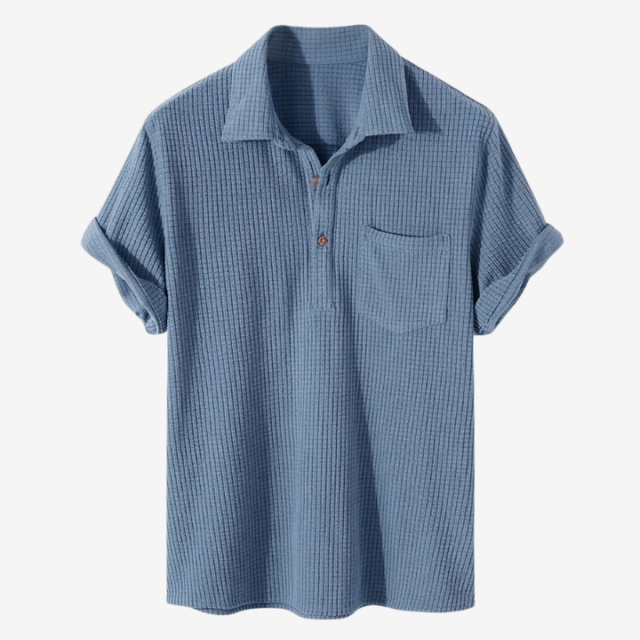 VALERIQUE | Chemise Décontractée pour Homme – Manches Courtes et Coupe Classique
