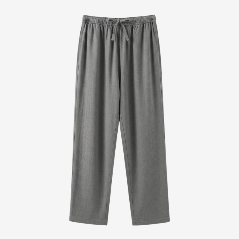 VALERIQUE | Pantalon en Lin Léger pour Homme – Coupe Ample