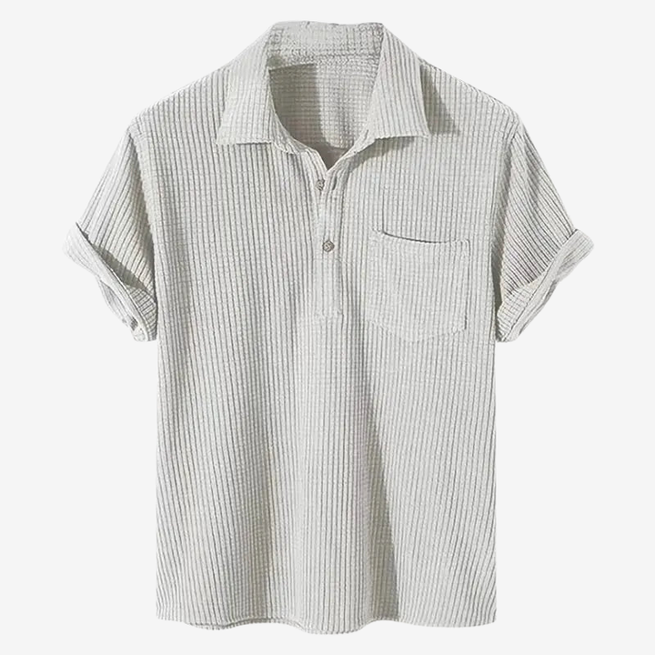 VALERIQUE | Chemise Décontractée pour Homme – Manches Courtes et Coupe Classique