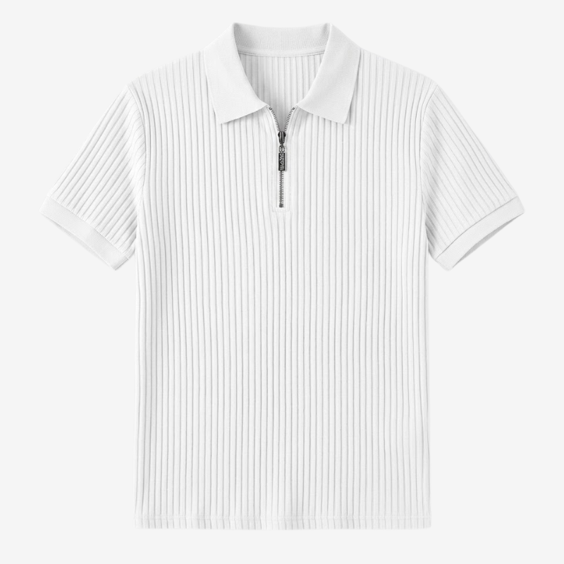 VALERIQUE | Polo à Manches Courtes pour Homme – Col Classique et Coupe Régulière